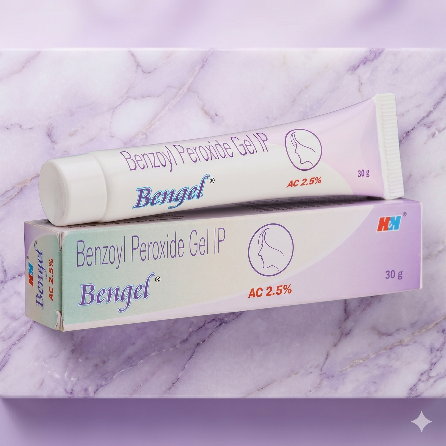 Bengel AC 2.5% Gel | Benzoyl Peroxide Acne-Clearing & Anti-Bacterial Treatment Gel