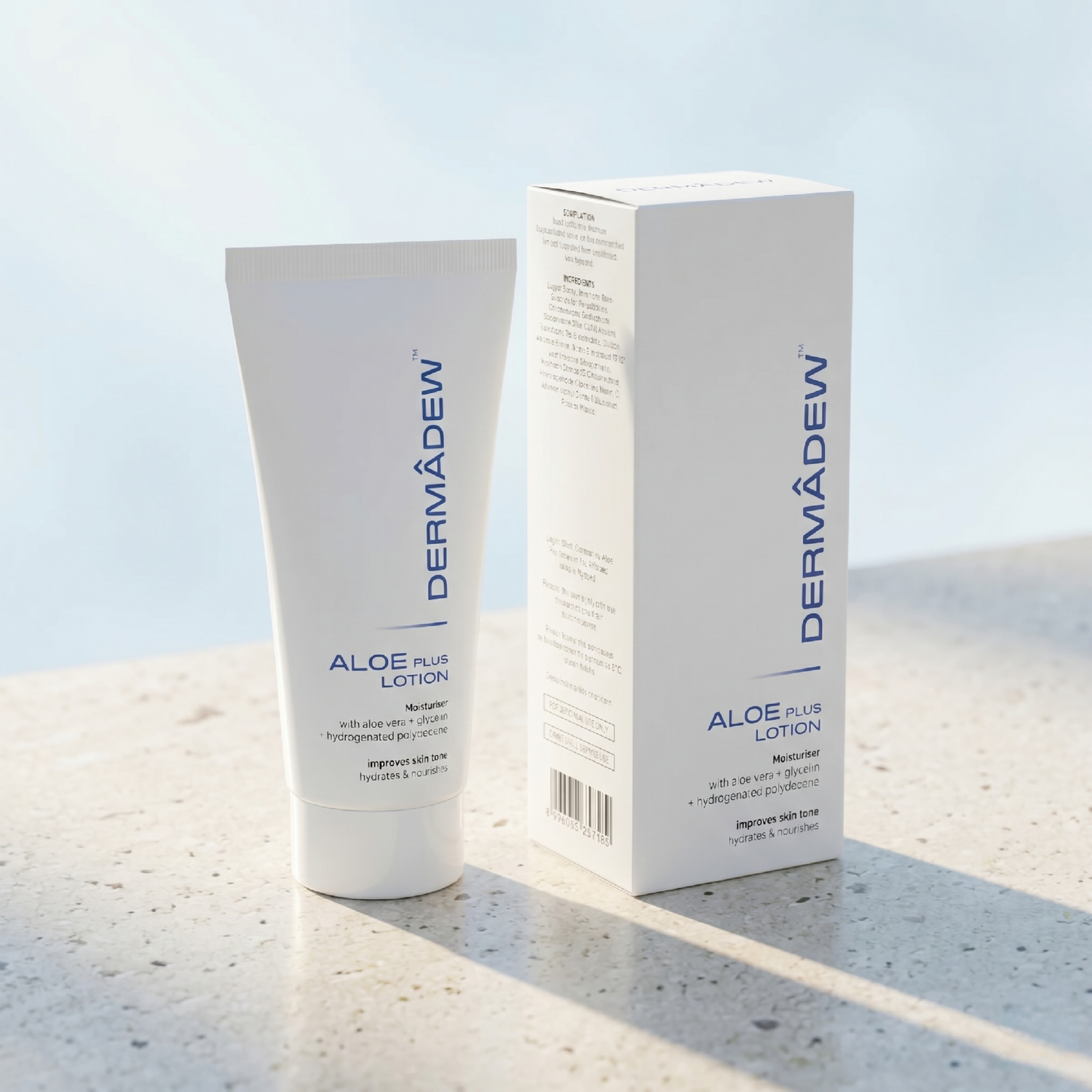 Dermadew Aloe Plus Lotion — Non-Greasy Daily Full-Body Moisturising Lotion