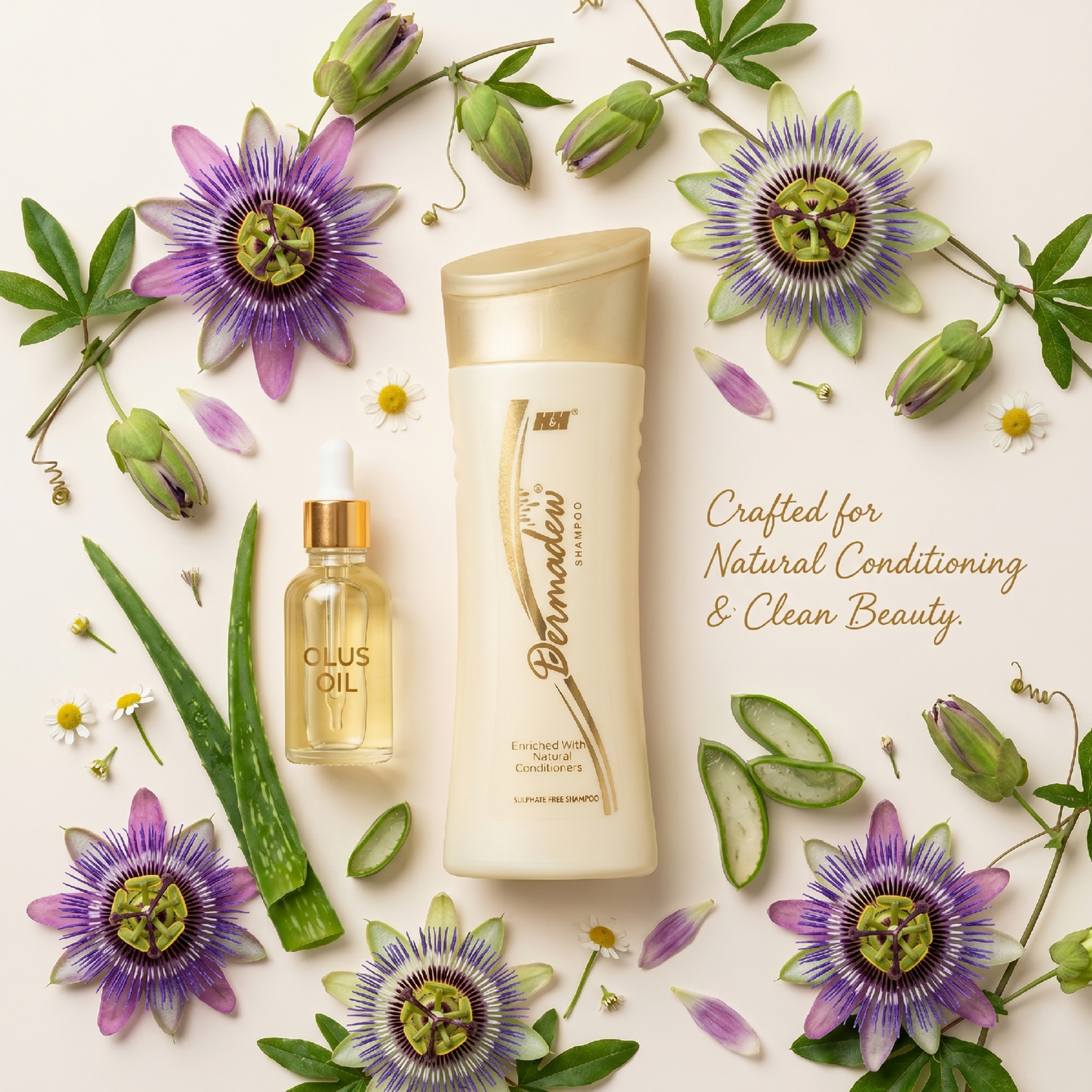 Dermadew Shampoo, 80ML | Sulphate-Free Daily Moisturising & Conditioning Shampoo