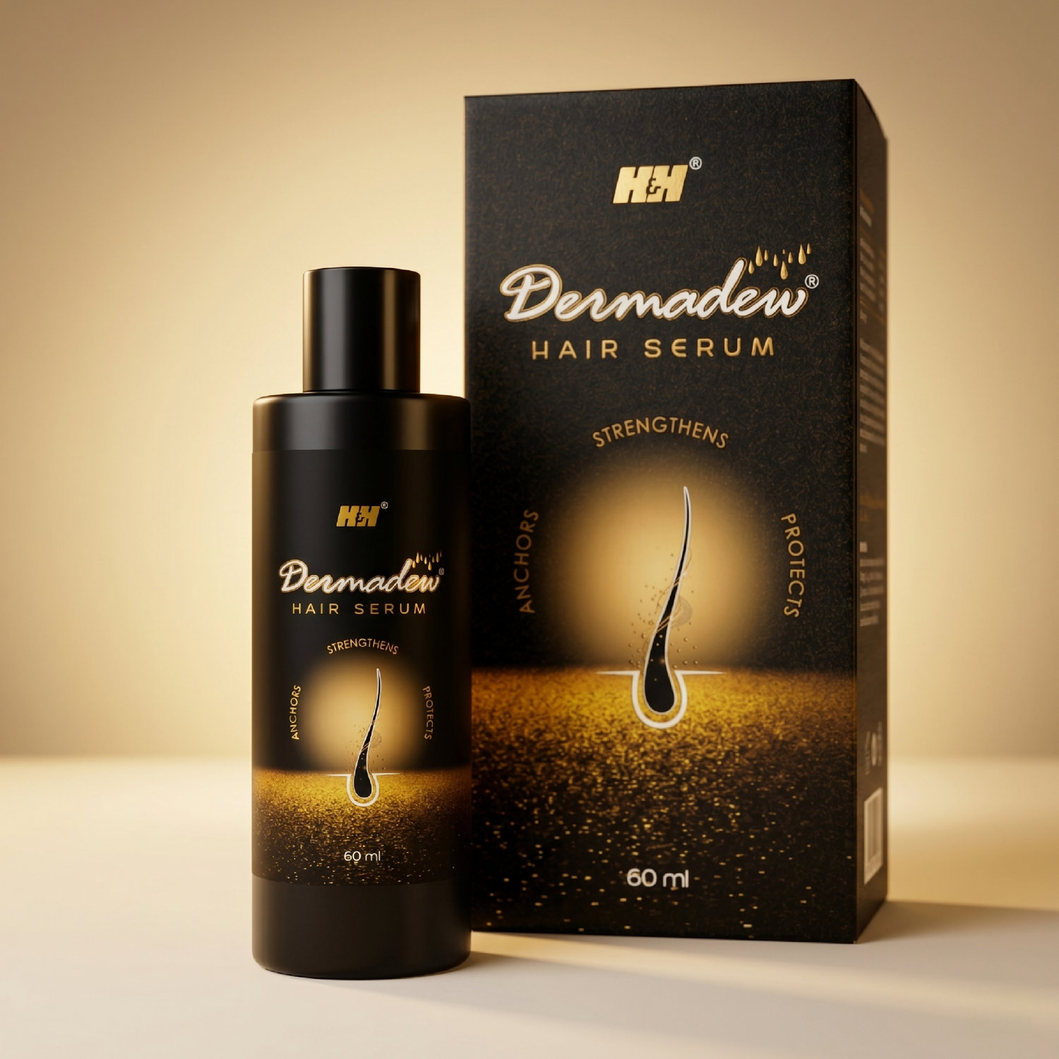 Dermadew Hair Serum, 60ML | Anti-Hair Loss & Scalp Renewal Serum