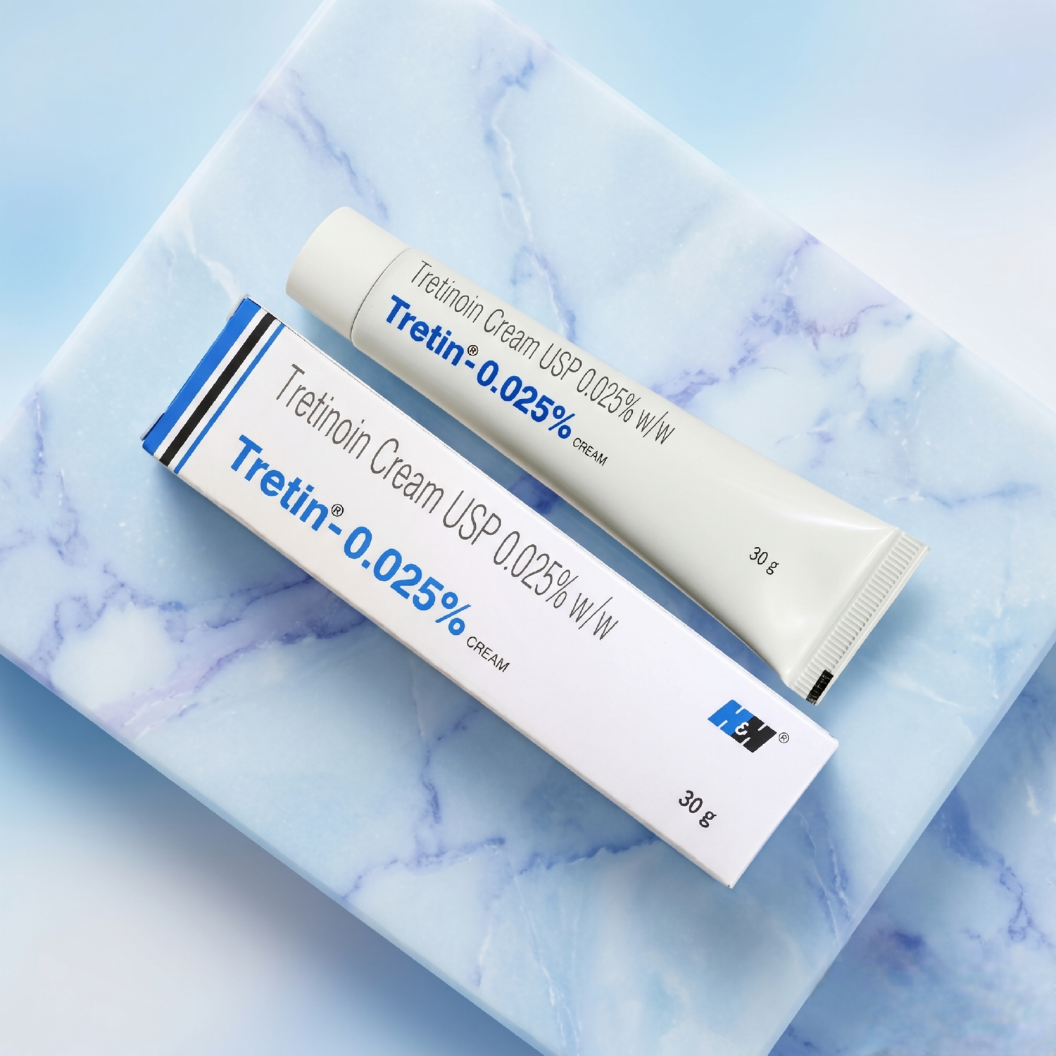 Tretin 0.025% Cream | Entry-Strength Tretinoin Retinoid Skin Renewal Cream