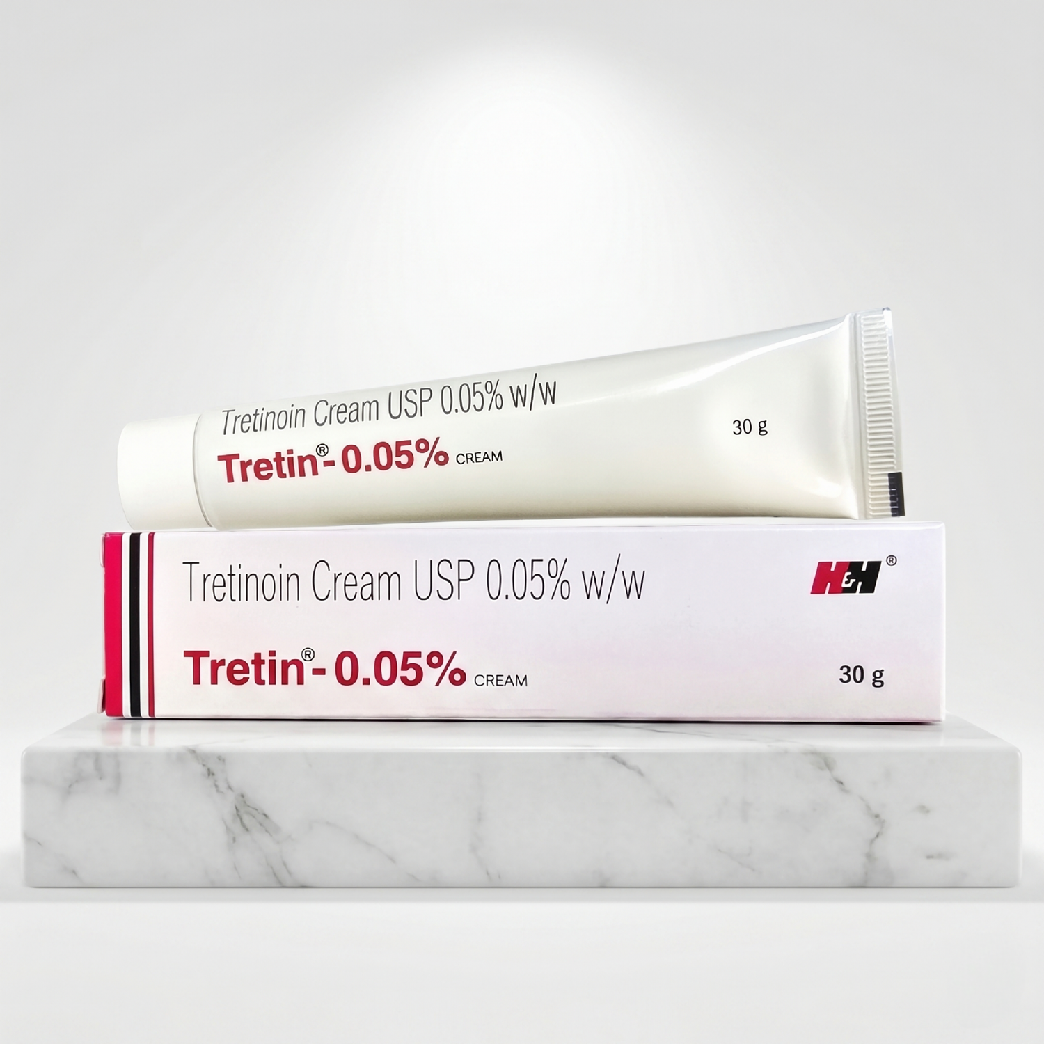 Tretin 0.05% Cream | Mid-Strength Tretinoin Skin Renewal & Acne Treatment Cream