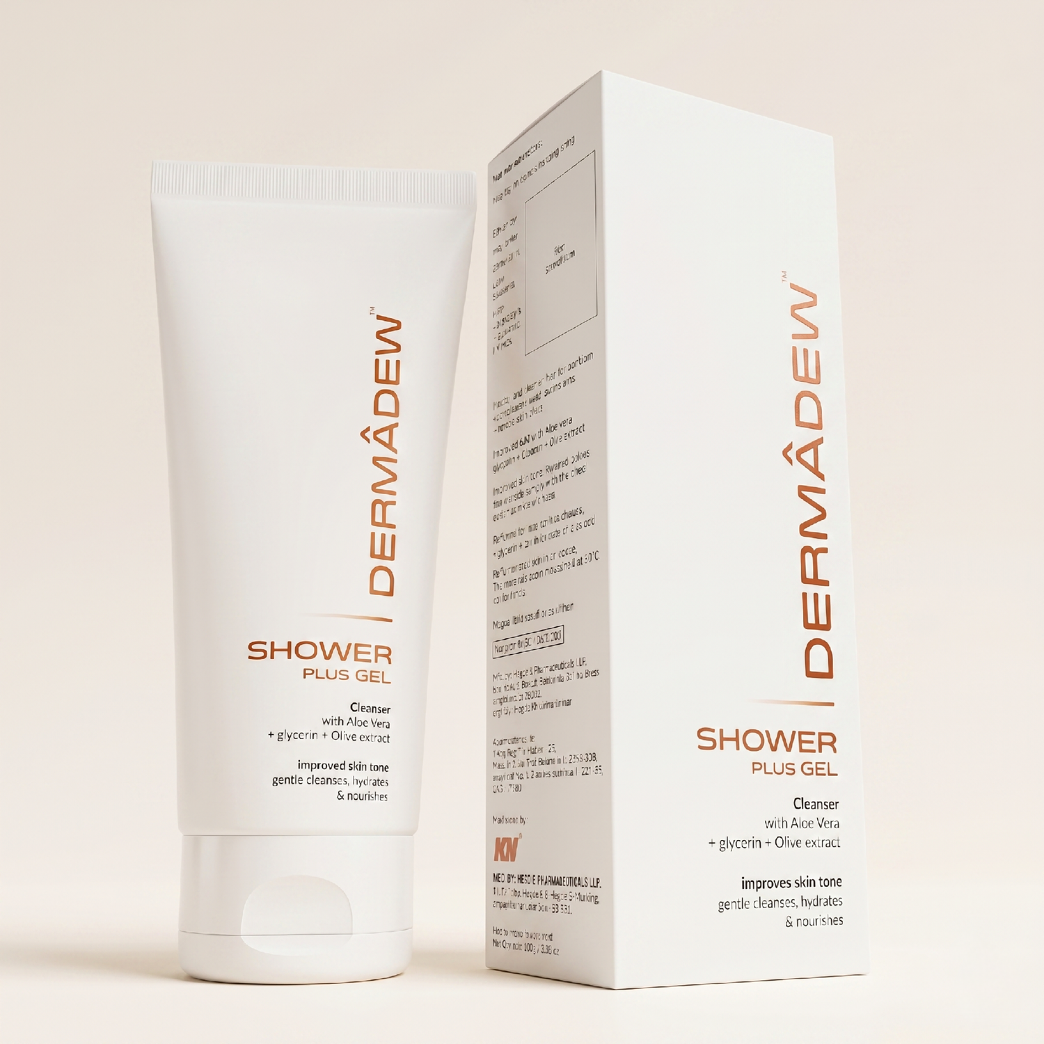 Dermadew Shower Plus Gel Aromatic Moisturising Body Cleanser with Essential Oils