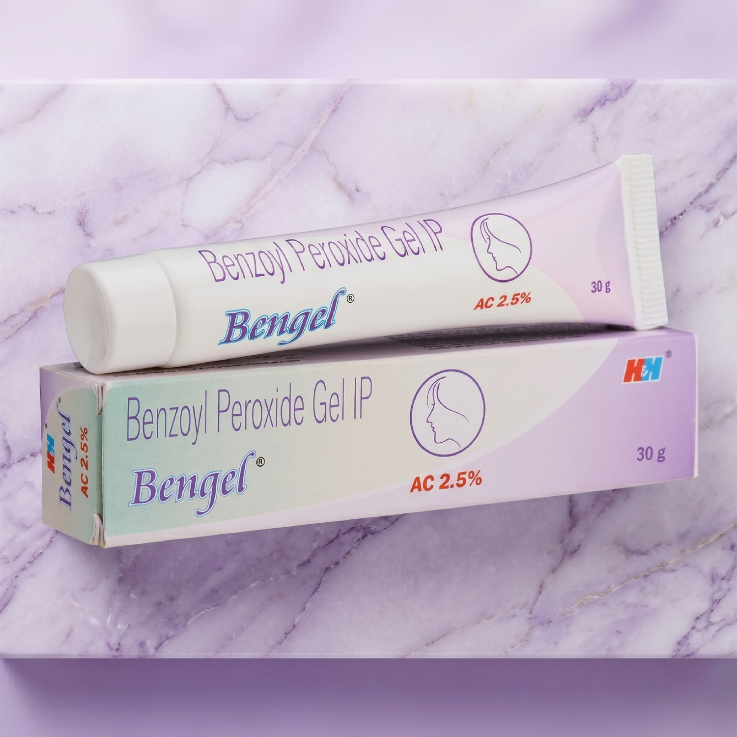 Bengel AC 2.5% Gel | Benzoyl Peroxide Acne-Clearing & Anti-Bacterial Treatment Gel