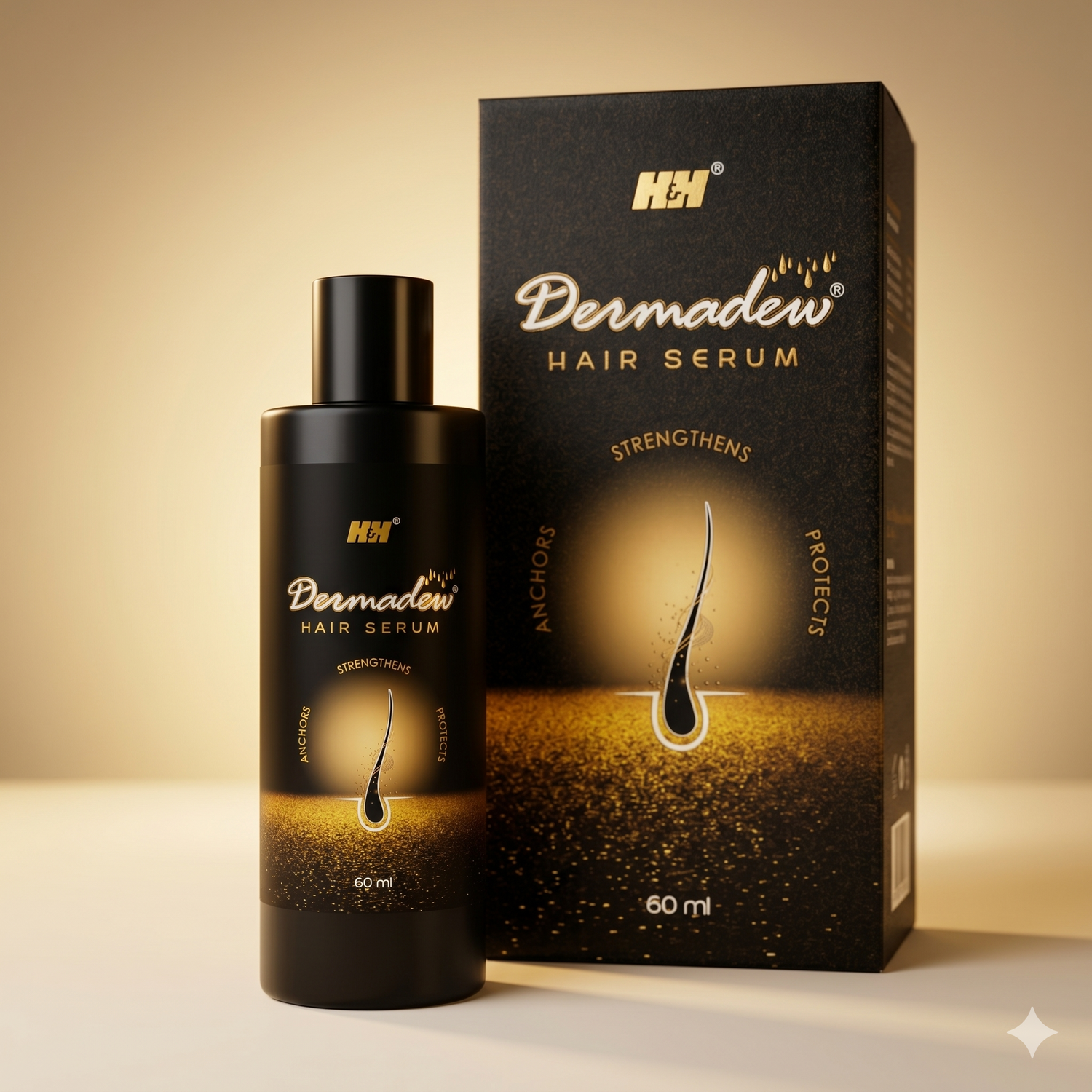 Dermadew Hair Serum, 60ML | Anti-Hair Loss & Scalp Renewal Serum