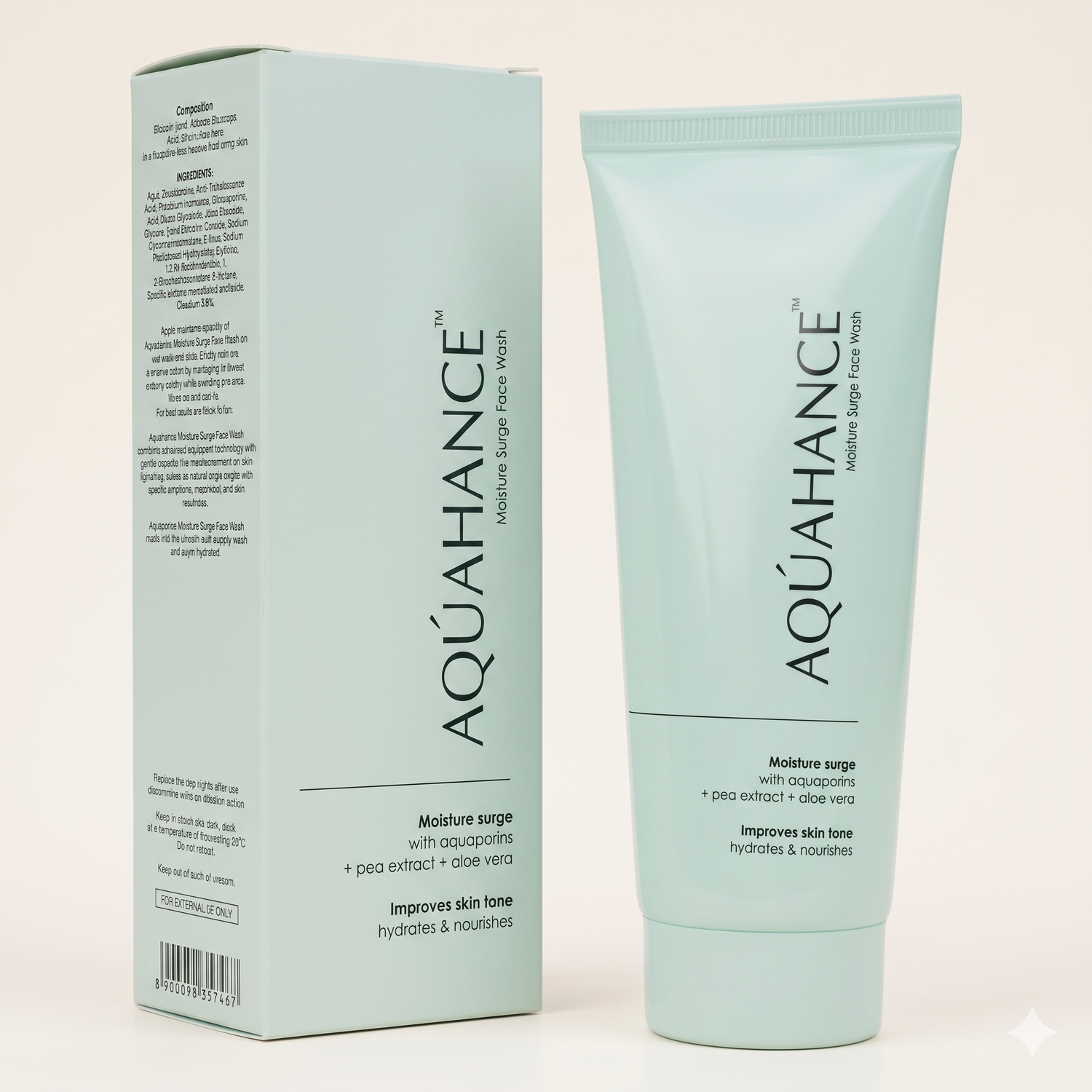 Aquahance Moisture Surge Face Wash | Sulphate-Free 24Hr Hydrating Cleanser
