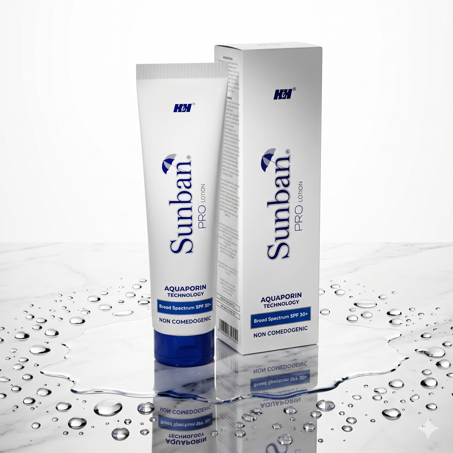 Sunban Pro Lotion | Broad-Spectrum Anti-Photoageing SPF Sunscreen Lotion with Aquaporin Technology