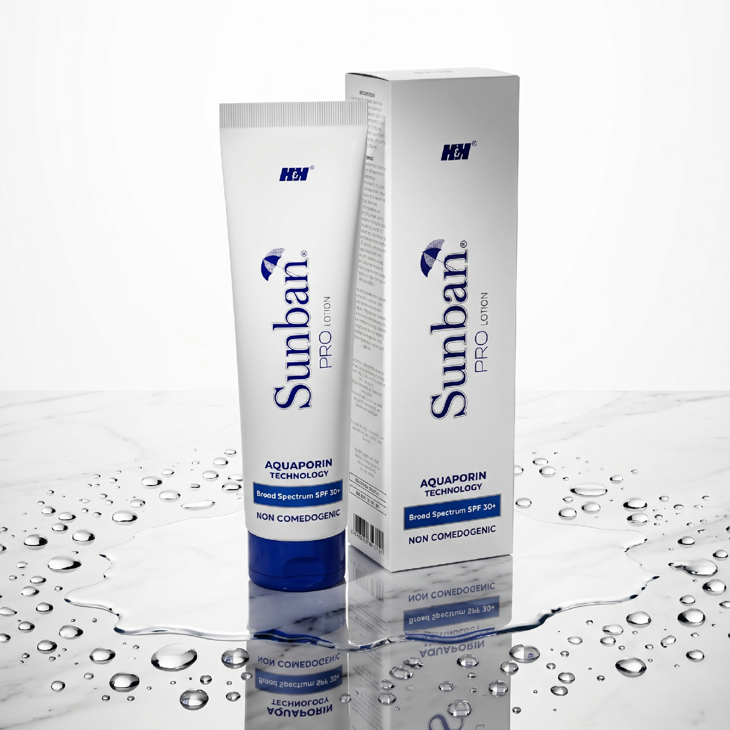 Sunban Pro Lotion | Broad-Spectrum Anti-Photoageing SPF Sunscreen Lotion with Aquaporin Technology