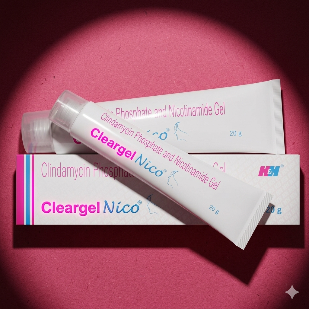 Cleargel Nico Gel — Clindamycin & Nicotinamide Anti-Acne & Skin Calming Gel