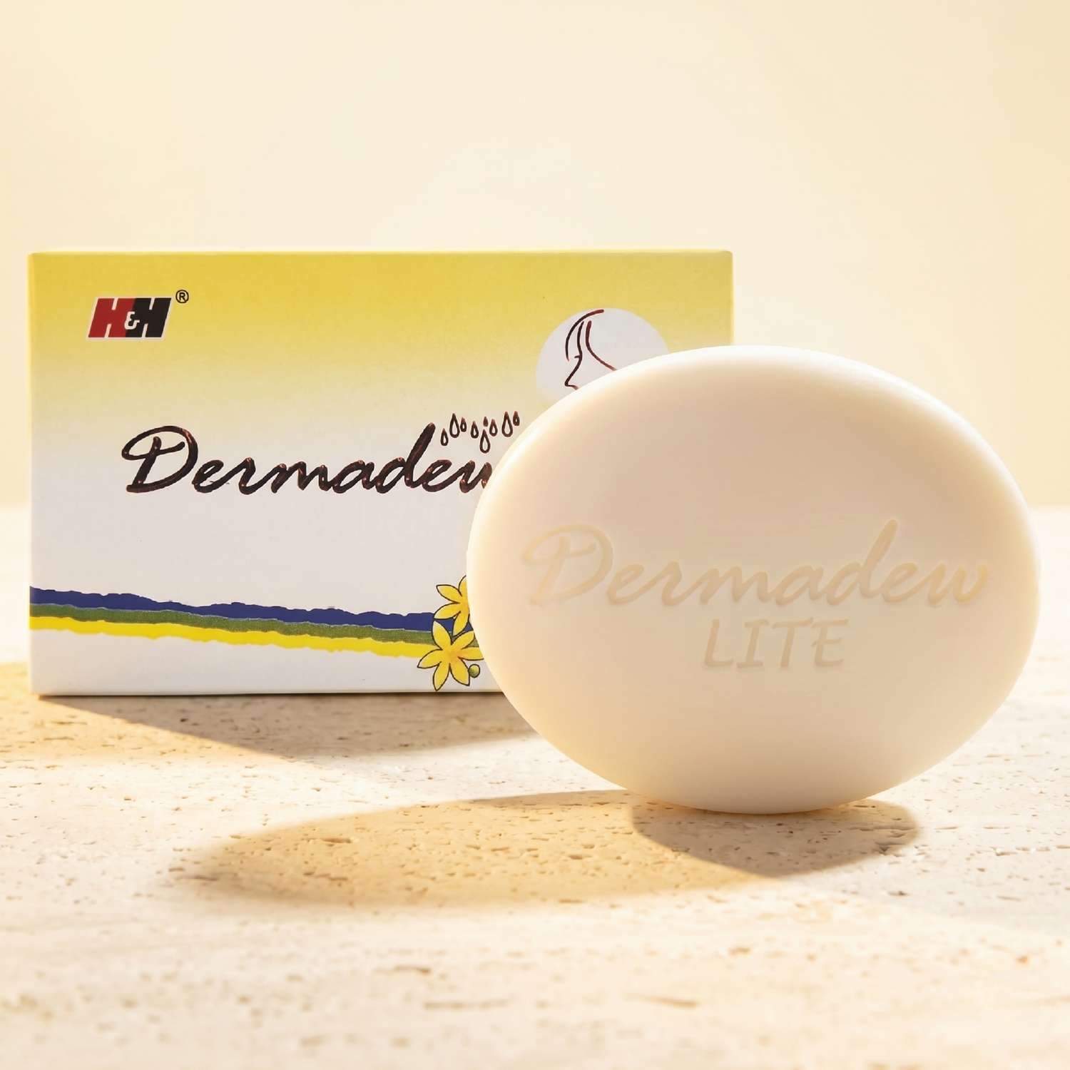 Dermadew Lite Soap | Brightening & Skin Tone Evening Cleansing Bar