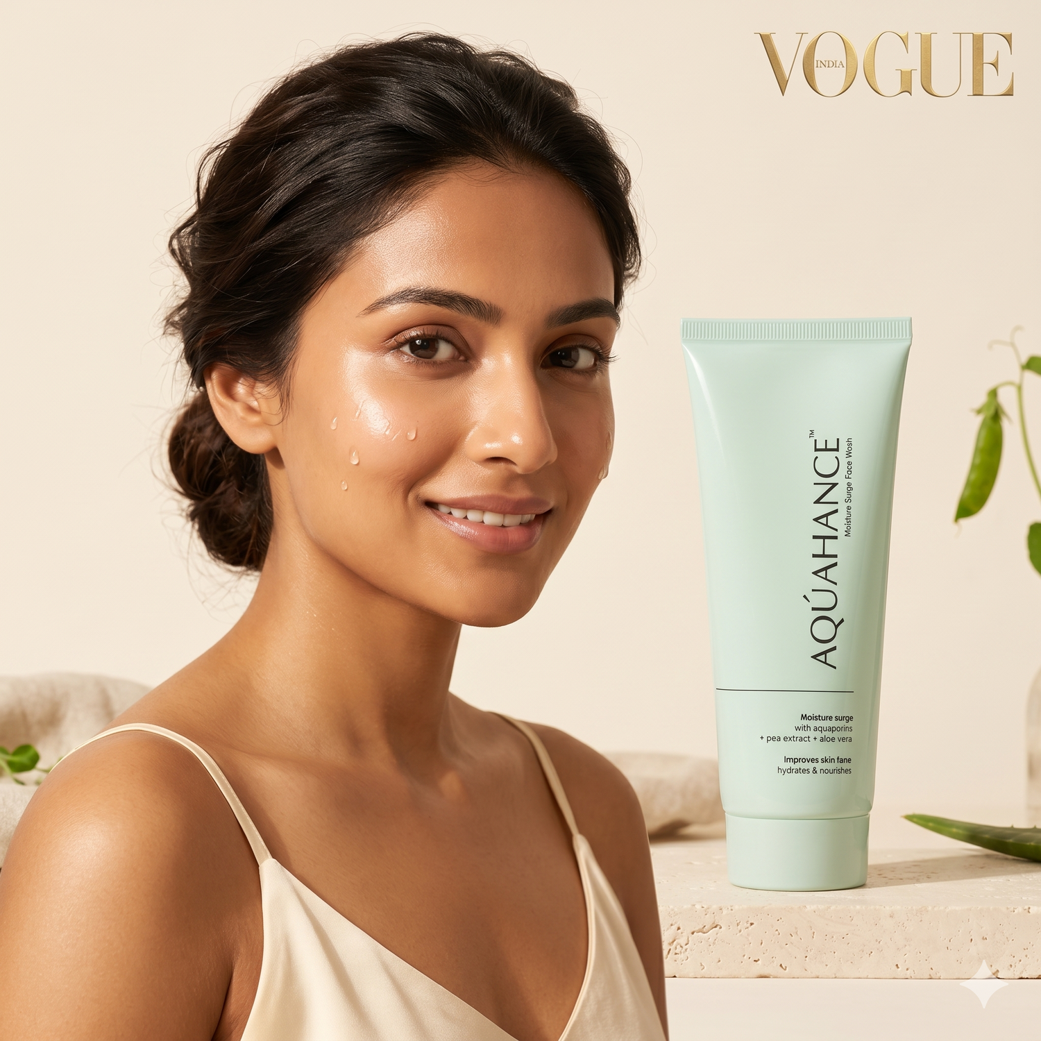 Aquahance Moisture Surge Face Wash | Sulphate-Free 24Hr Hydrating Cleanser