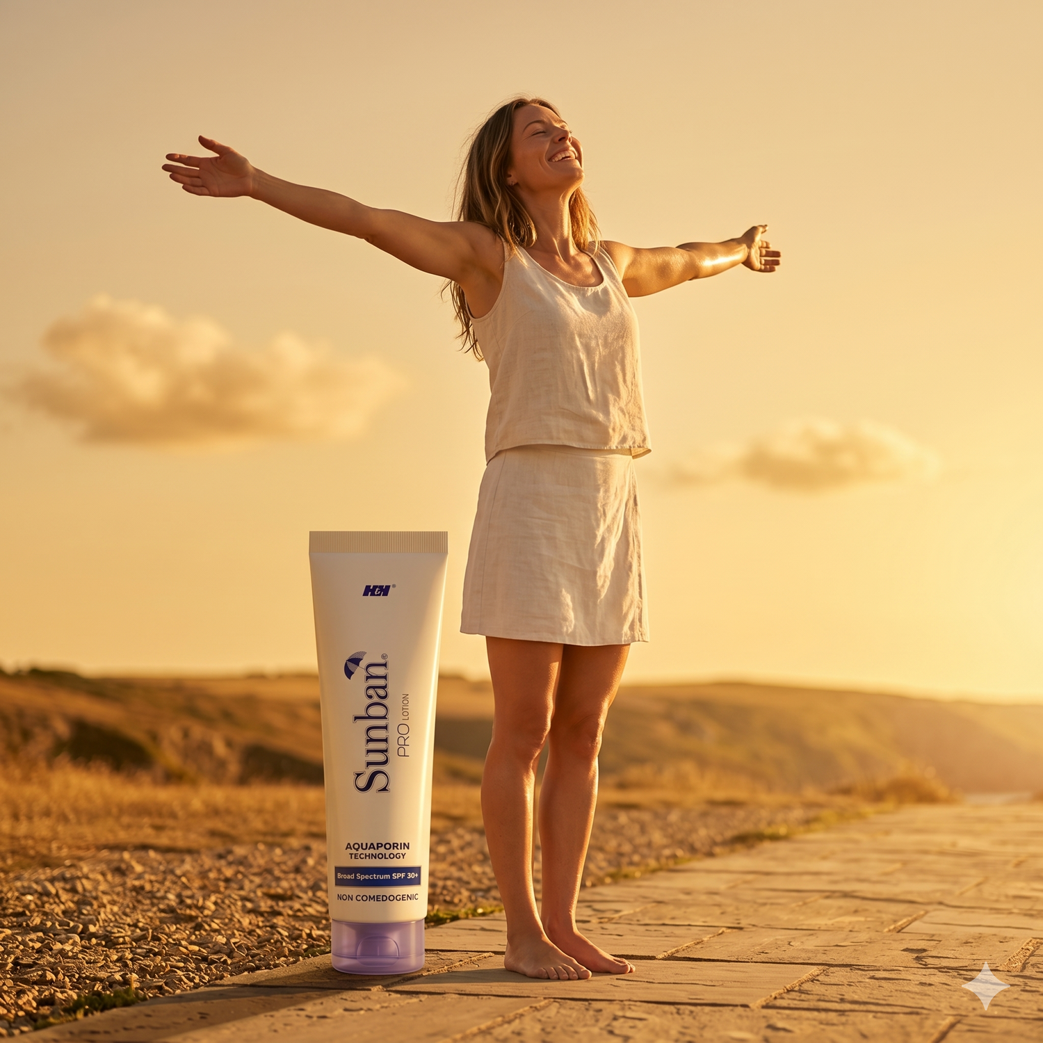 Sunban Pro Lotion | Broad-Spectrum Anti-Photoageing SPF Sunscreen Lotion with Aquaporin Technology