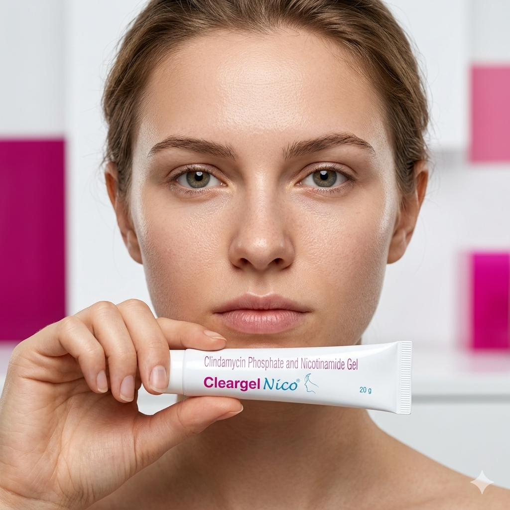 Cleargel Nico Gel — Clindamycin & Nicotinamide Anti-Acne & Skin Calming Gel