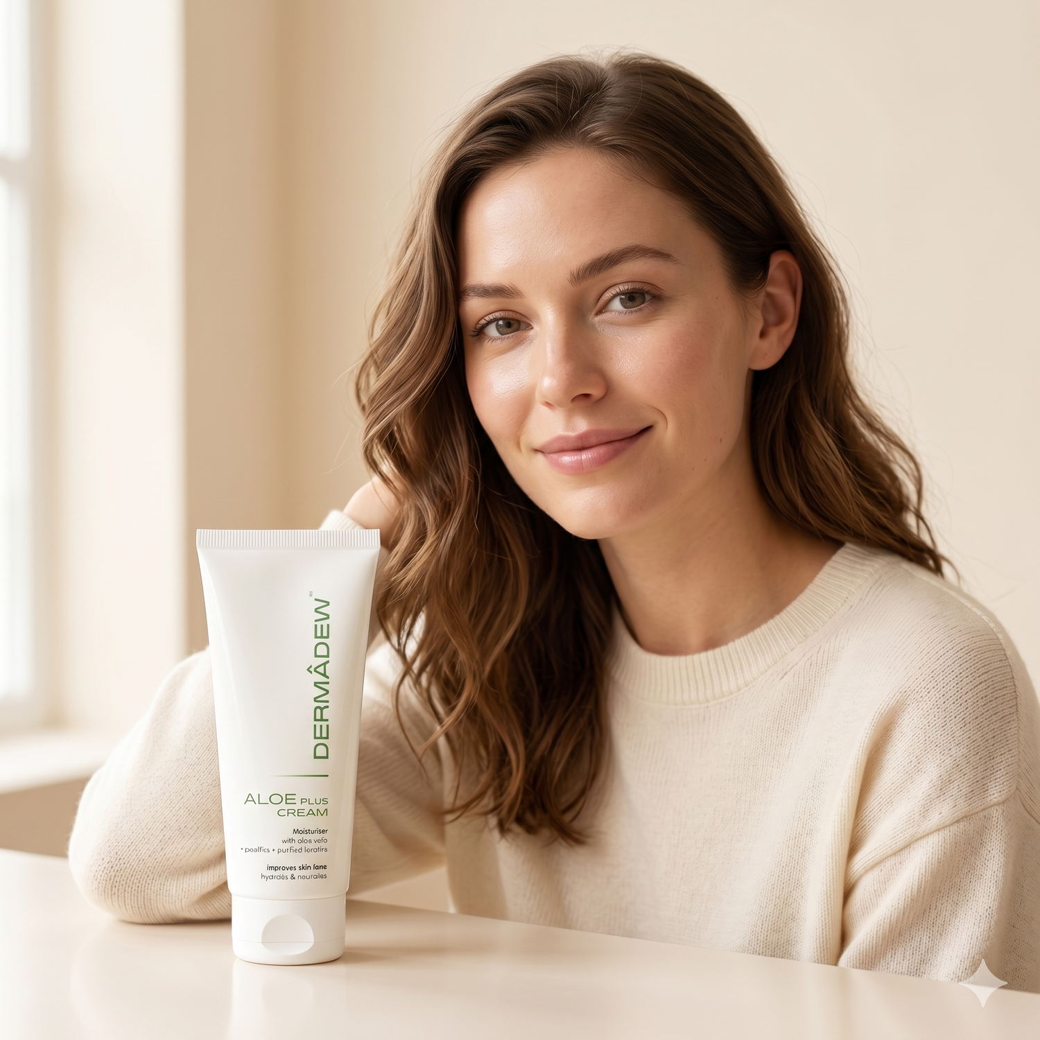 Dermadew Aloe Plus Cream — Non-Greasy Daily Moisturising & Barrier Repair Cream