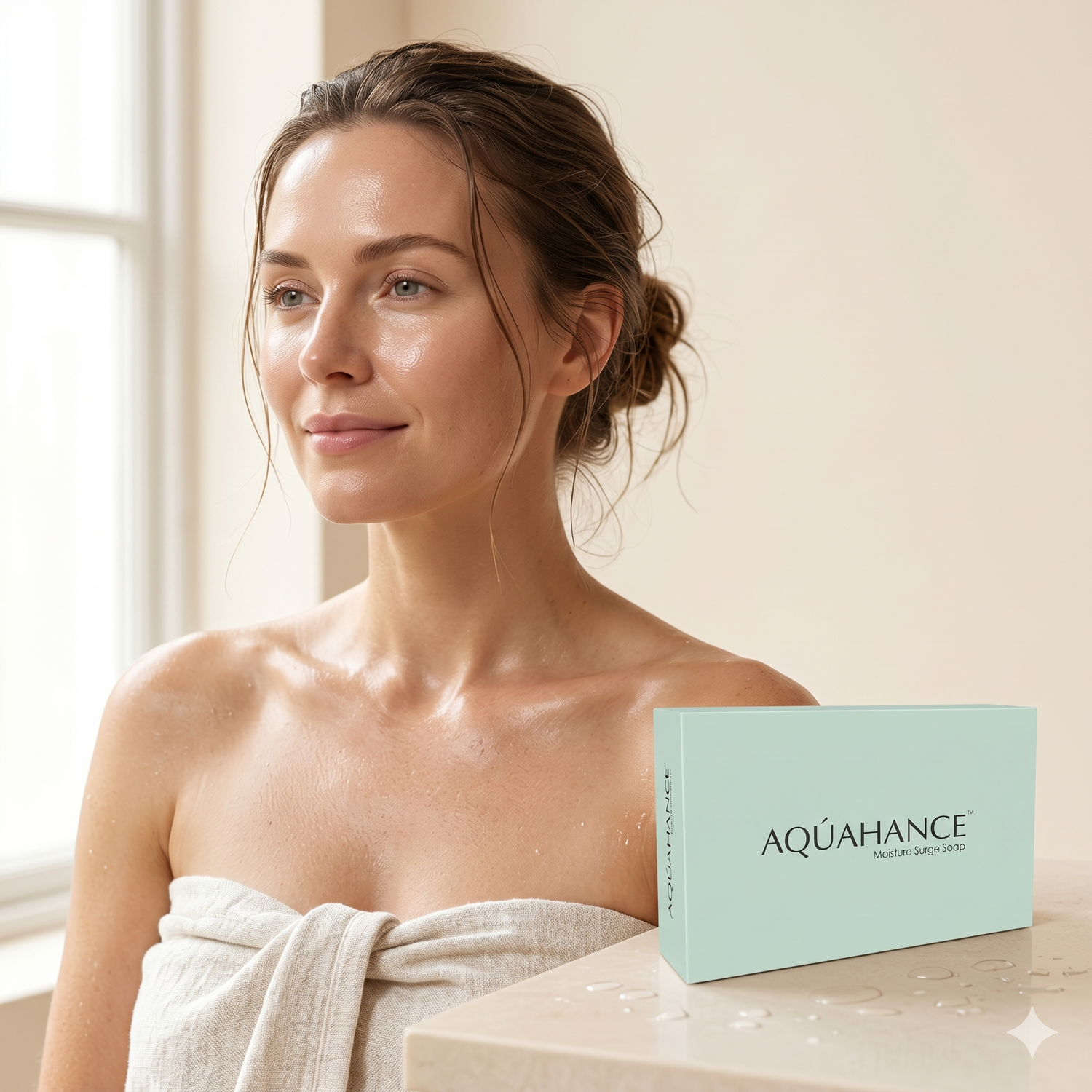 Aquahance Moisture Surge Soap, 125g | Daily Hydrating & Skin-Repair Cleanse