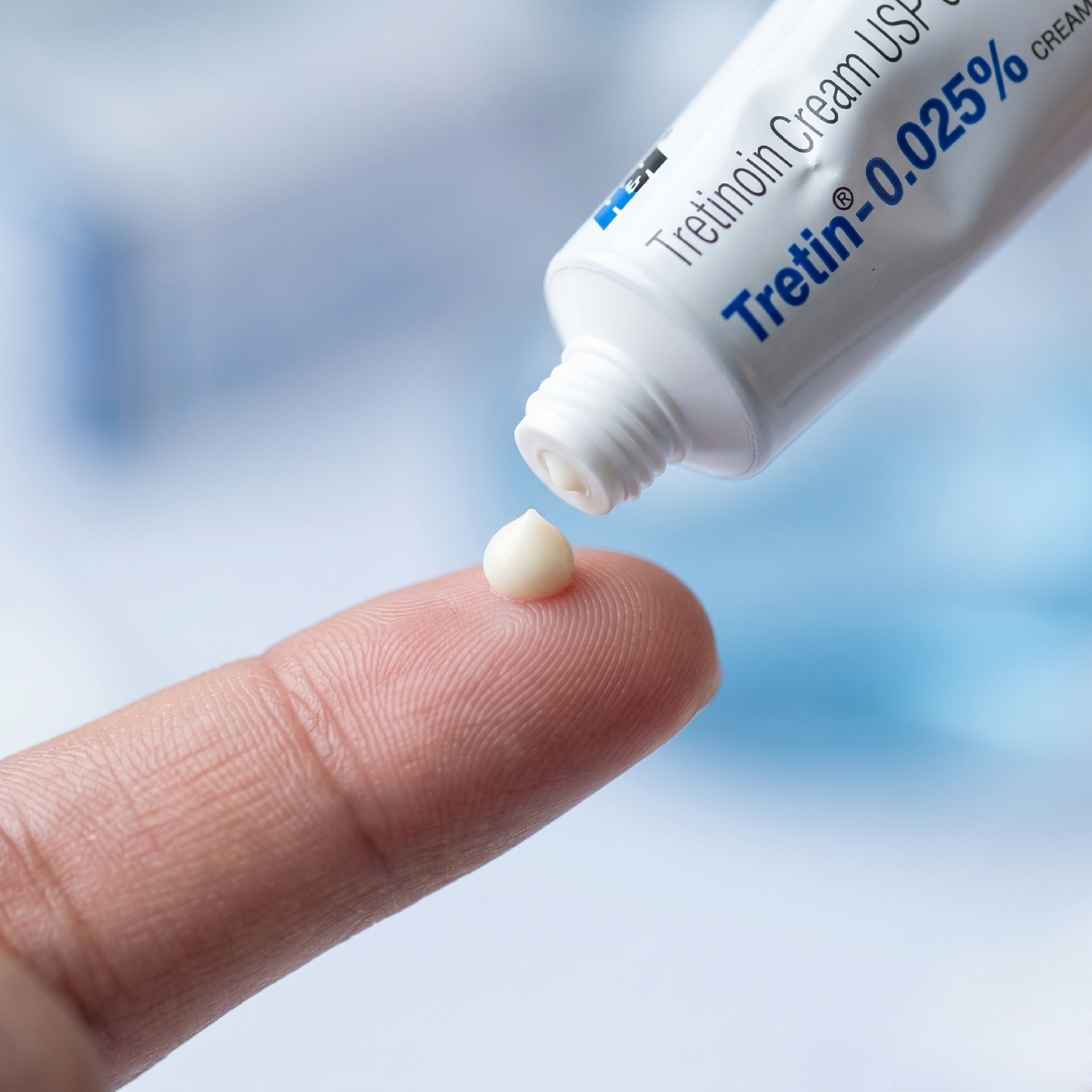 Tretin 0.025% Cream | Entry-Strength Tretinoin Retinoid Skin Renewal Cream