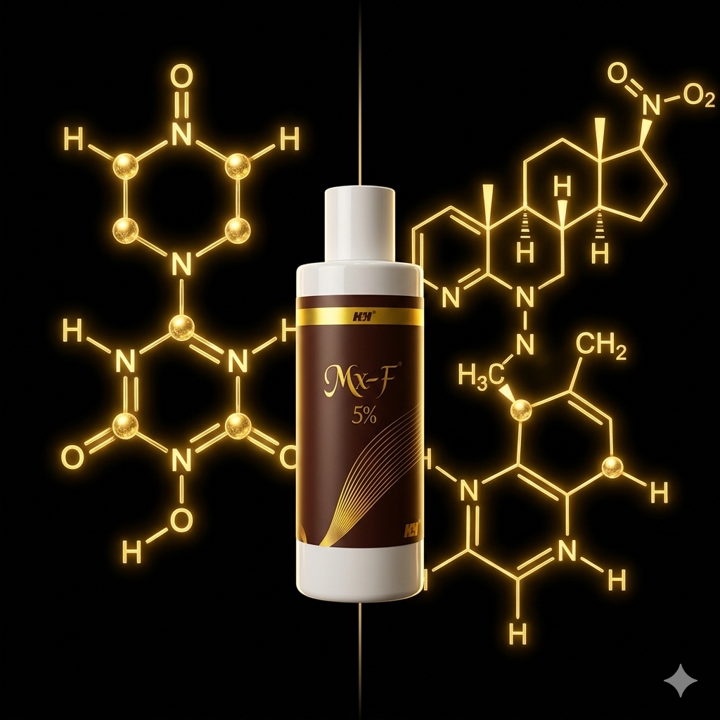 Mx-F 5% Topical Solution | Minoxidil & Finasteride Combined Hair Regrowth Treatment